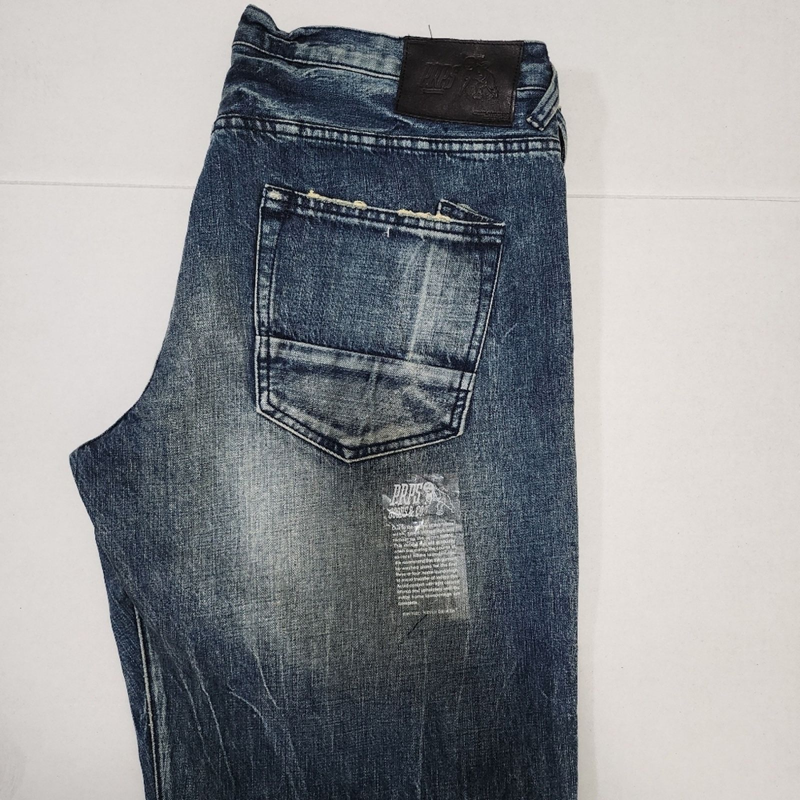 Prps PRPS Silver Splash Jeans Size US 40 / EU 56 - 8 Thumbnail