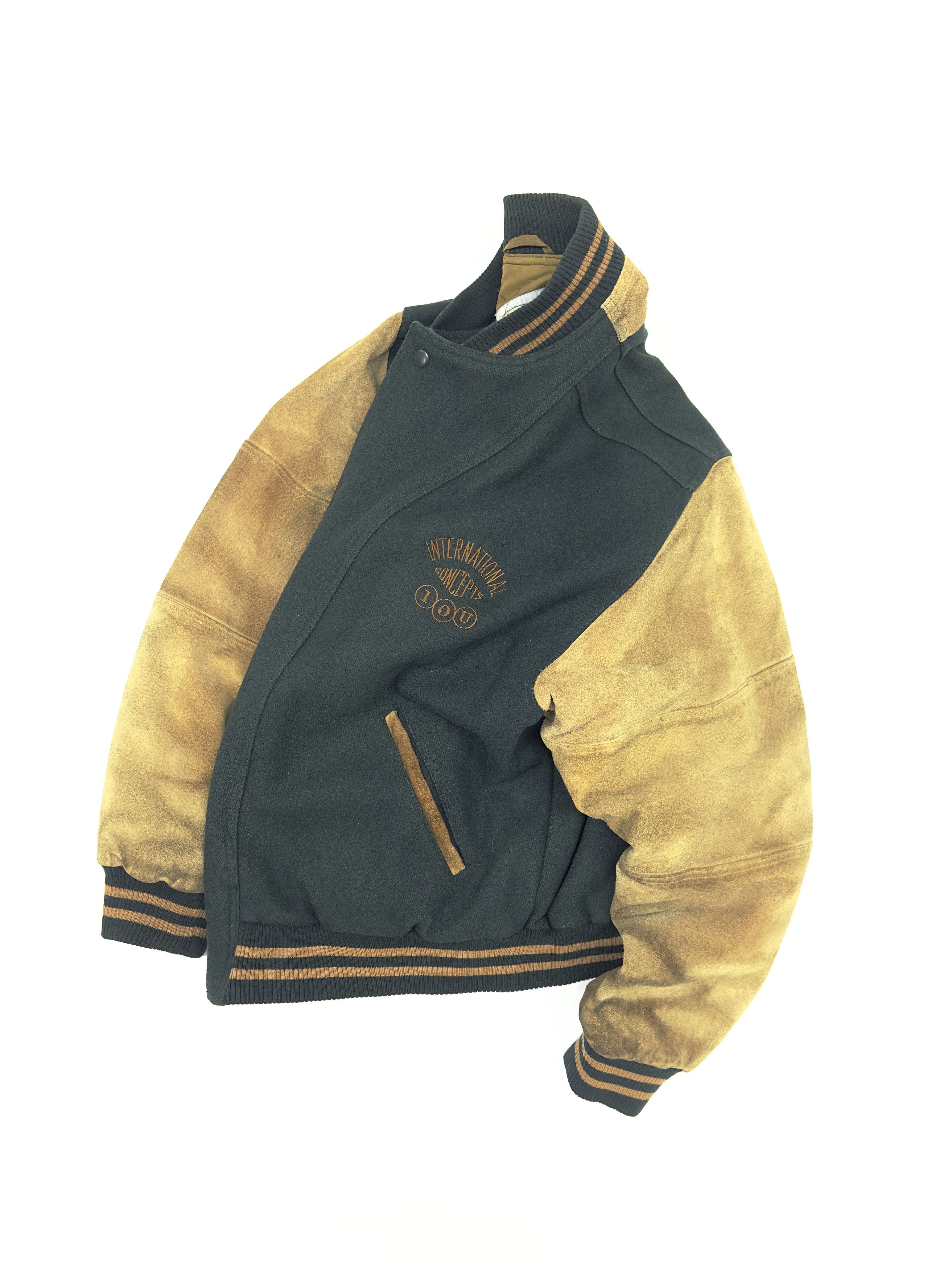 Vintage I.O.U. Across America Already Legend Bomber Jacket Size US XL / EU 56 / 4 - 3 Thumbnail