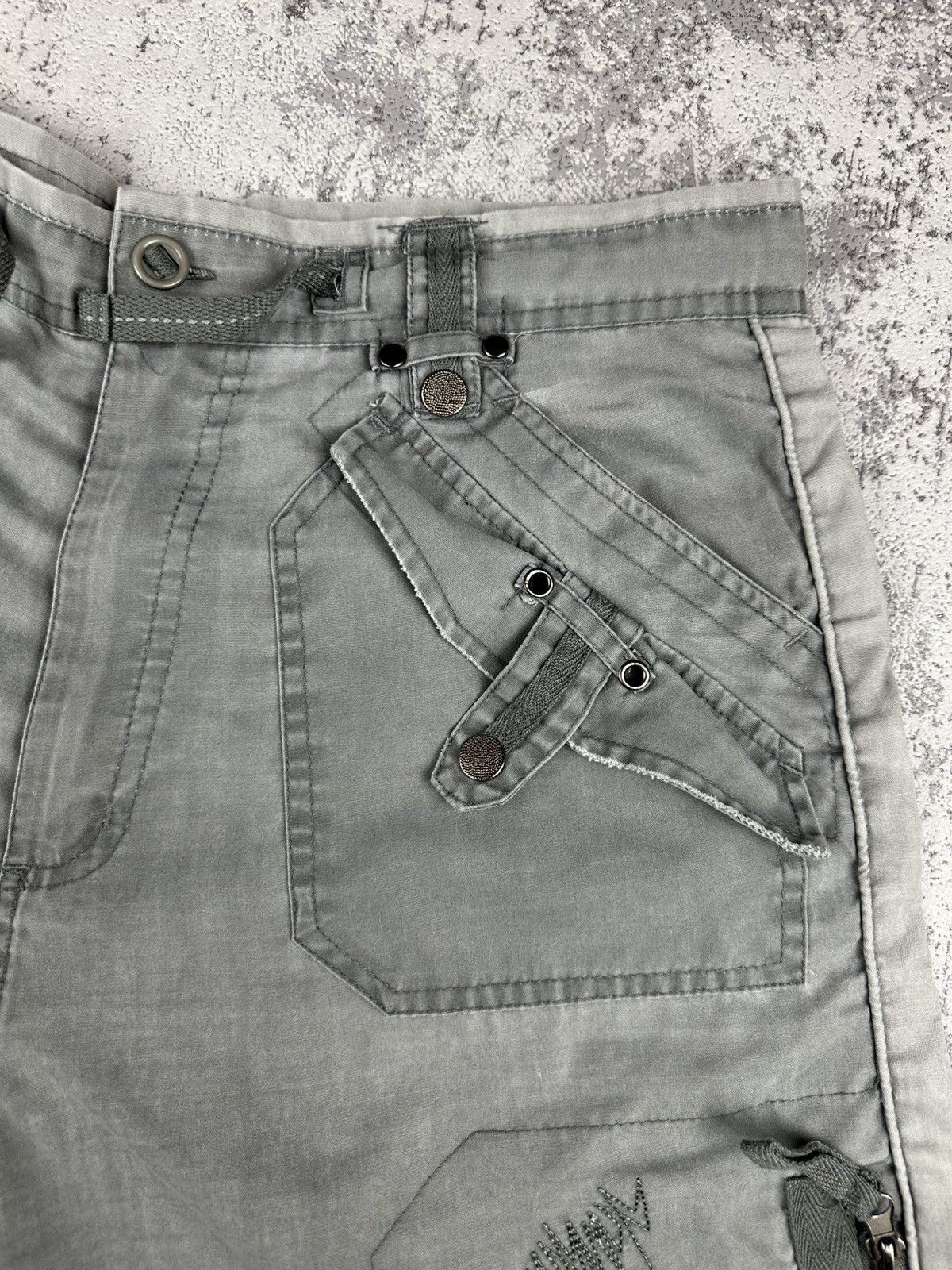 Japanese Brand Tactical Cargo Shorts Multi-Pocket Design Size US 32 / EU 48 - 5 Thumbnail