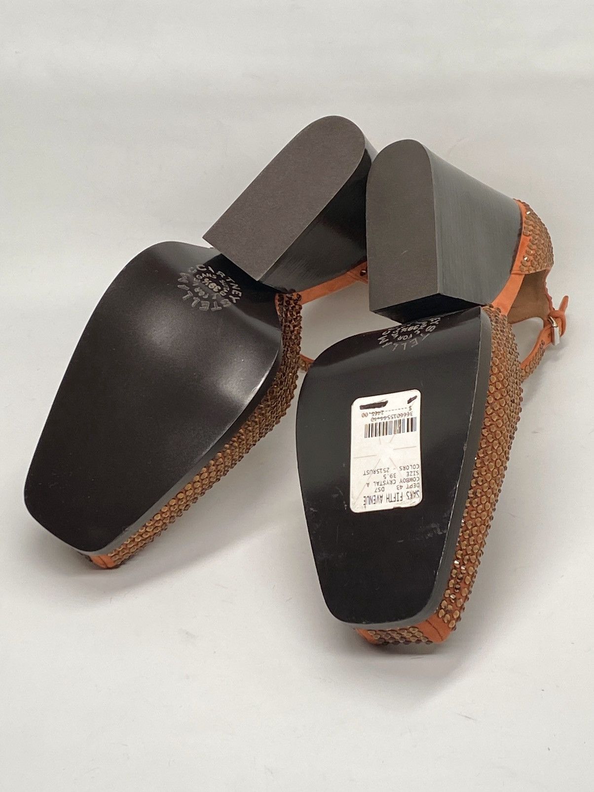 Stella McCartney Stella McCartney Cowboy Crystal All Over Heels size 39.5 Size US 9.5 / IT 39.5 - 14 Thumbnail