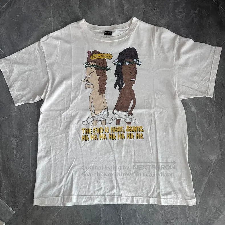 Saint Michael Saint Michael Little savage tribe cartoon washed short sl Size US XL / EU 56 / 4 - 1 Thumbnail