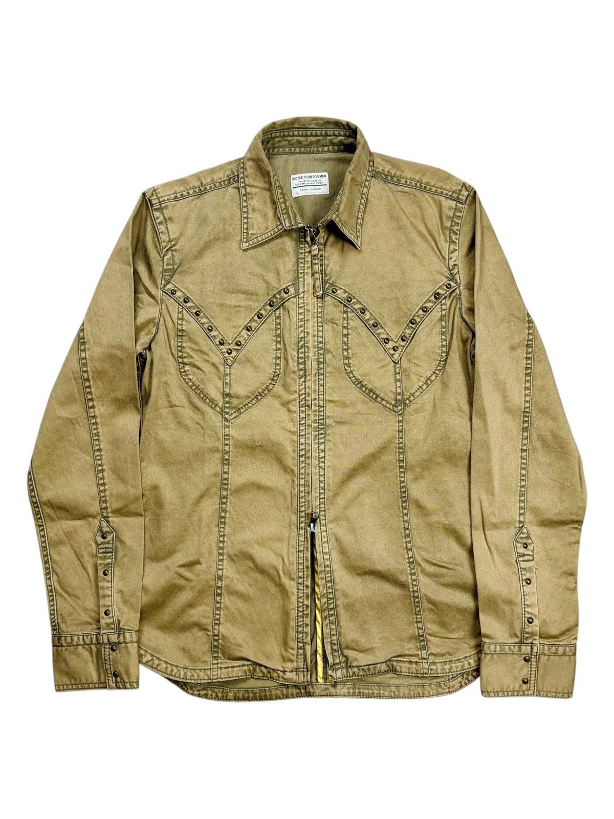 GOA 2000s Nicole Club - Western Cowboy Mud Wash Shirt Size US M / EU 48-50 / 2 - 1 Thumbnail
