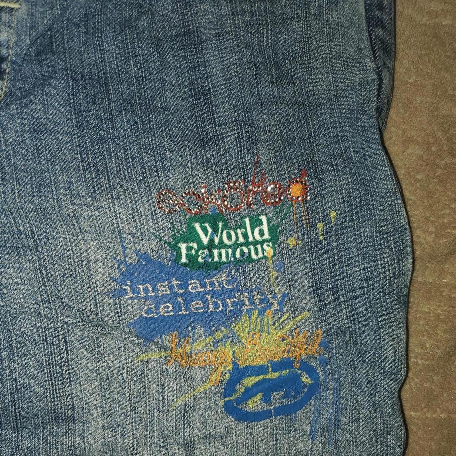 Ecko Unltd. Ecko Unltd. Women's Blue and Navy Jeans Size 34" / US 12 / IT 48 - 2 Thumbnail