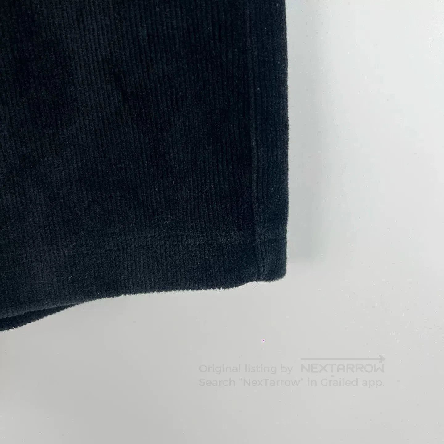 Alexander Wang Alexander Wang Black Velvet Shorts. Size 33" - 6 Thumbnail