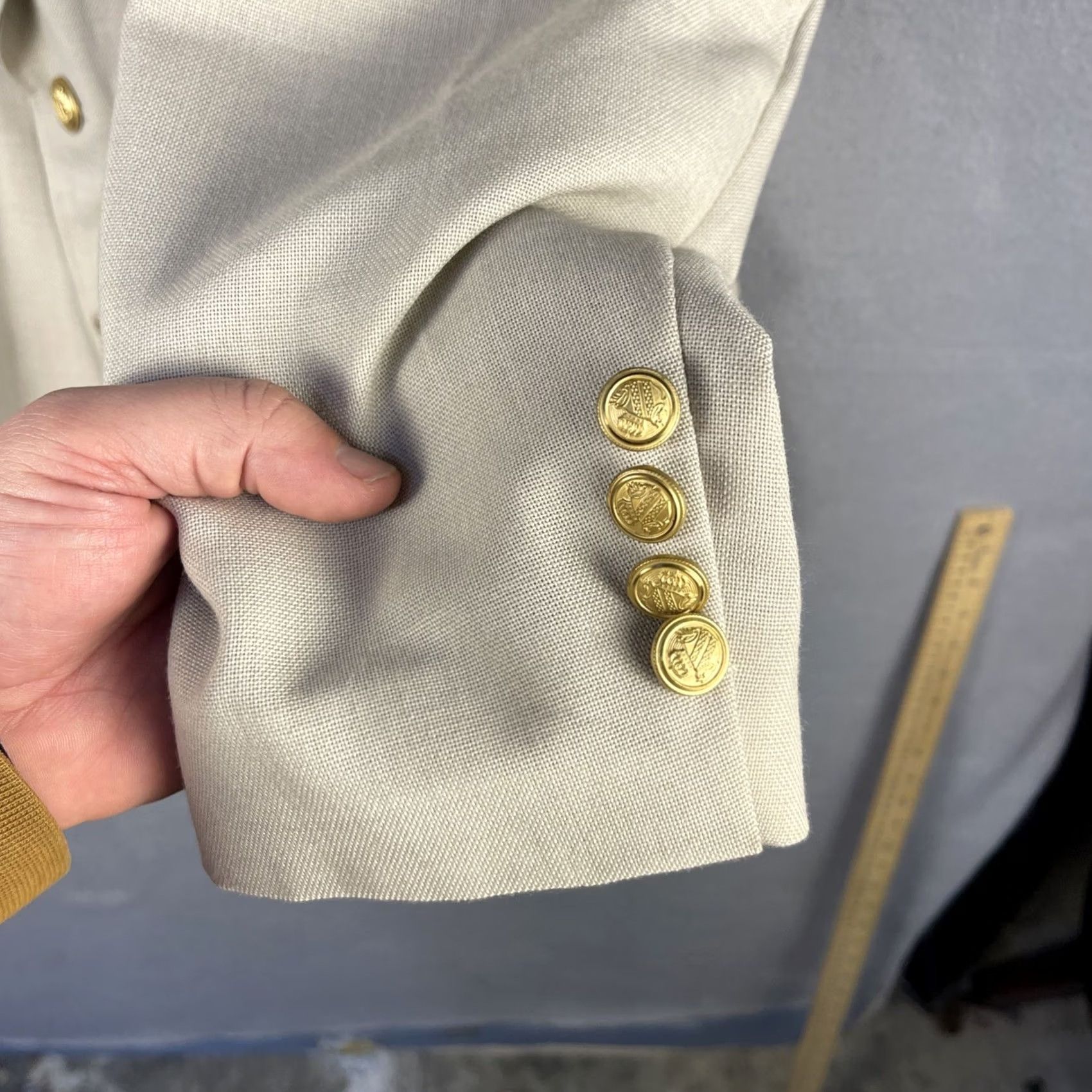 Vintage Arnold Palmer Blazer Shirt? Size 44R - 2 Thumbnail