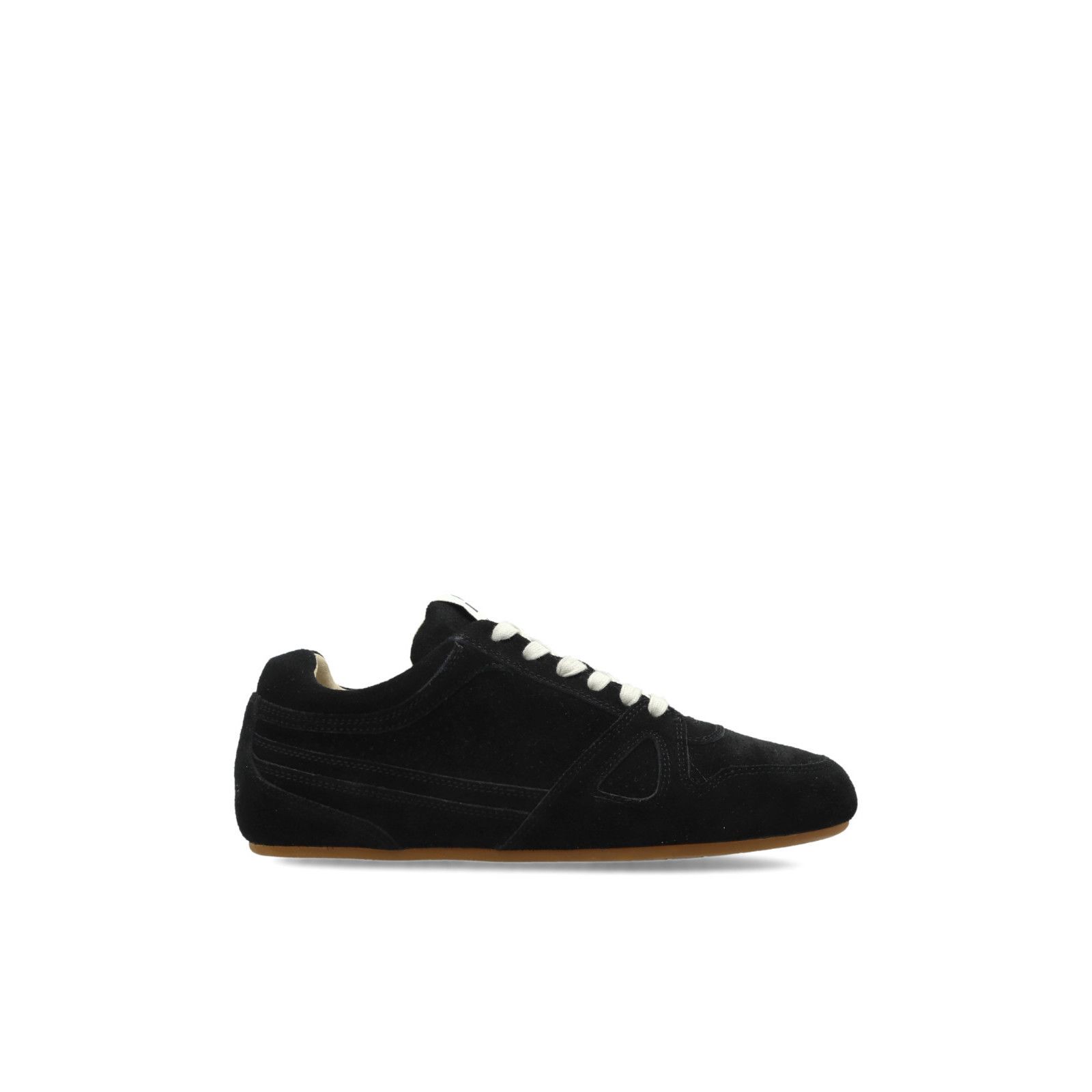 ISABEL MARANT Senny Low Black Leather Sneakers New & Authent