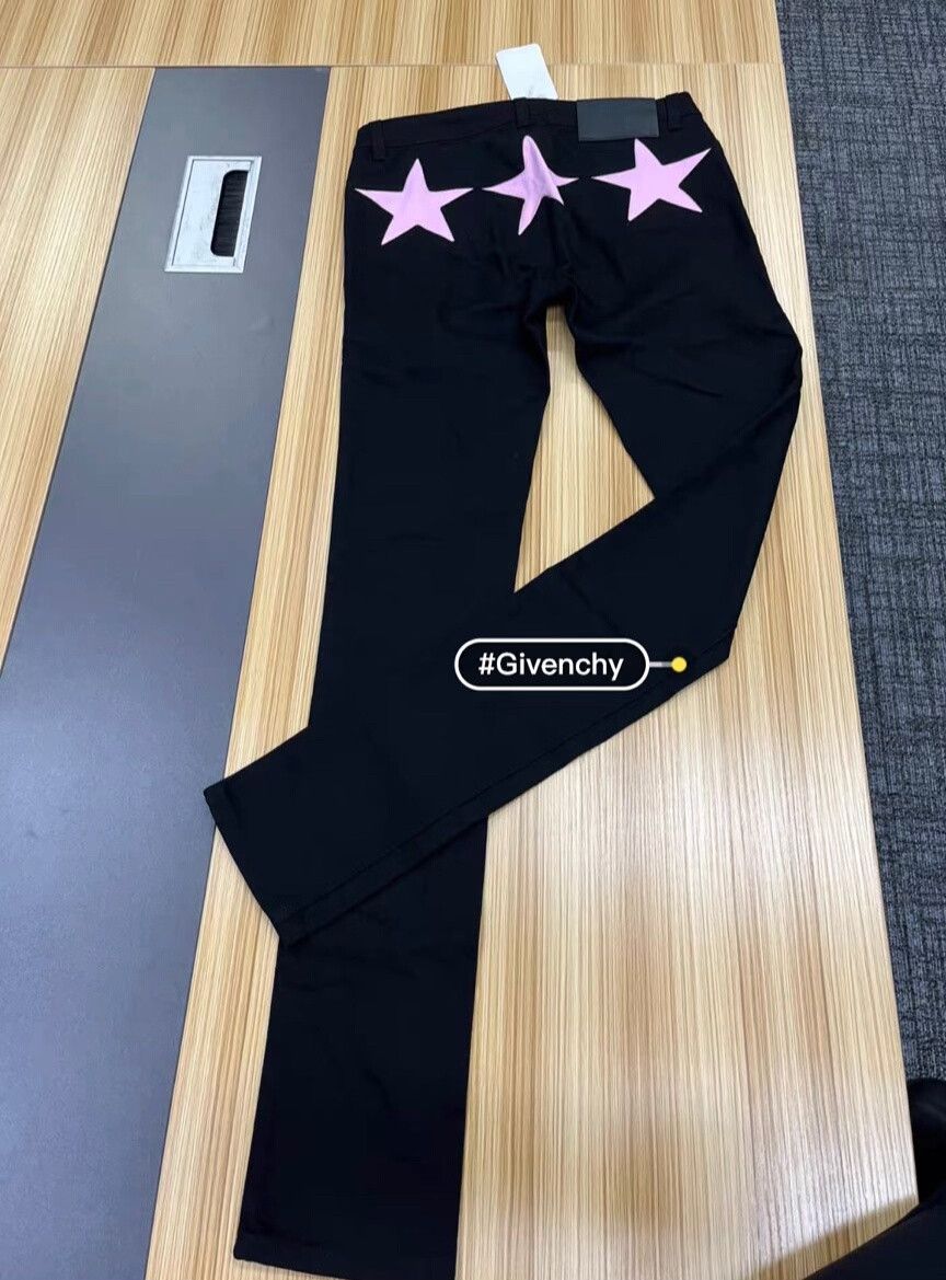 Givenchy Givenchy Black Star Women's Trousers Size 36" / US 14 / IT 50 - 1 Thumbnail