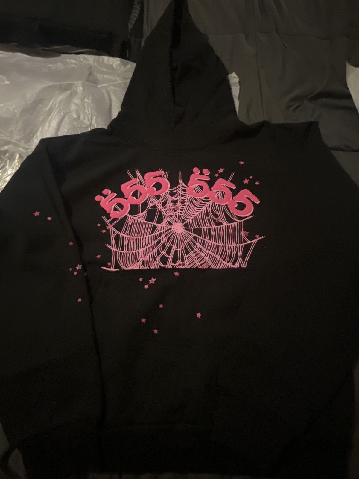 Spider Worldwide Sp5der Black Angel Number Hoodie | Grailed