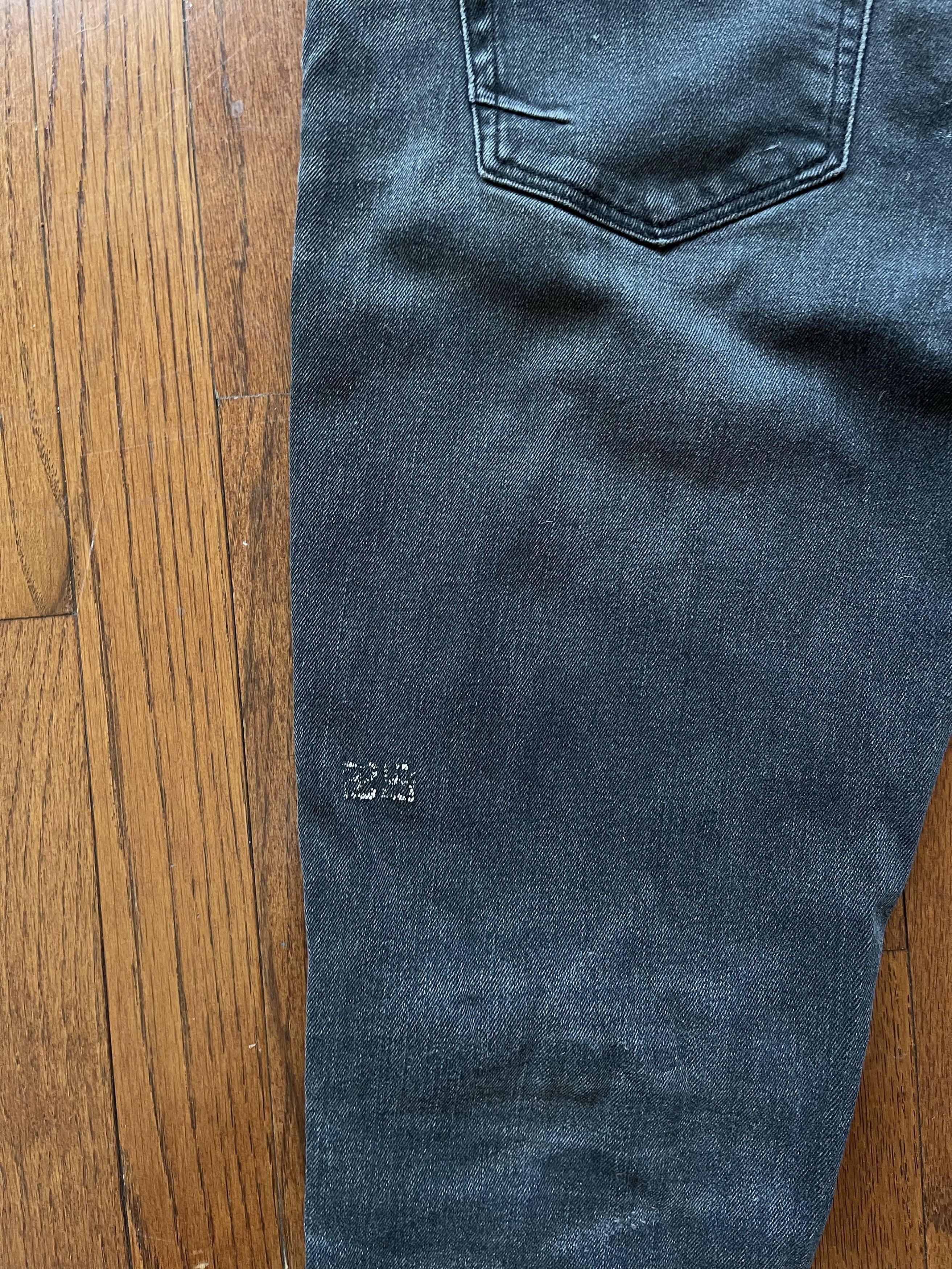 Ksubi van winkle black grime slim denim Size US 32 / EU 48 - 4 Thumbnail