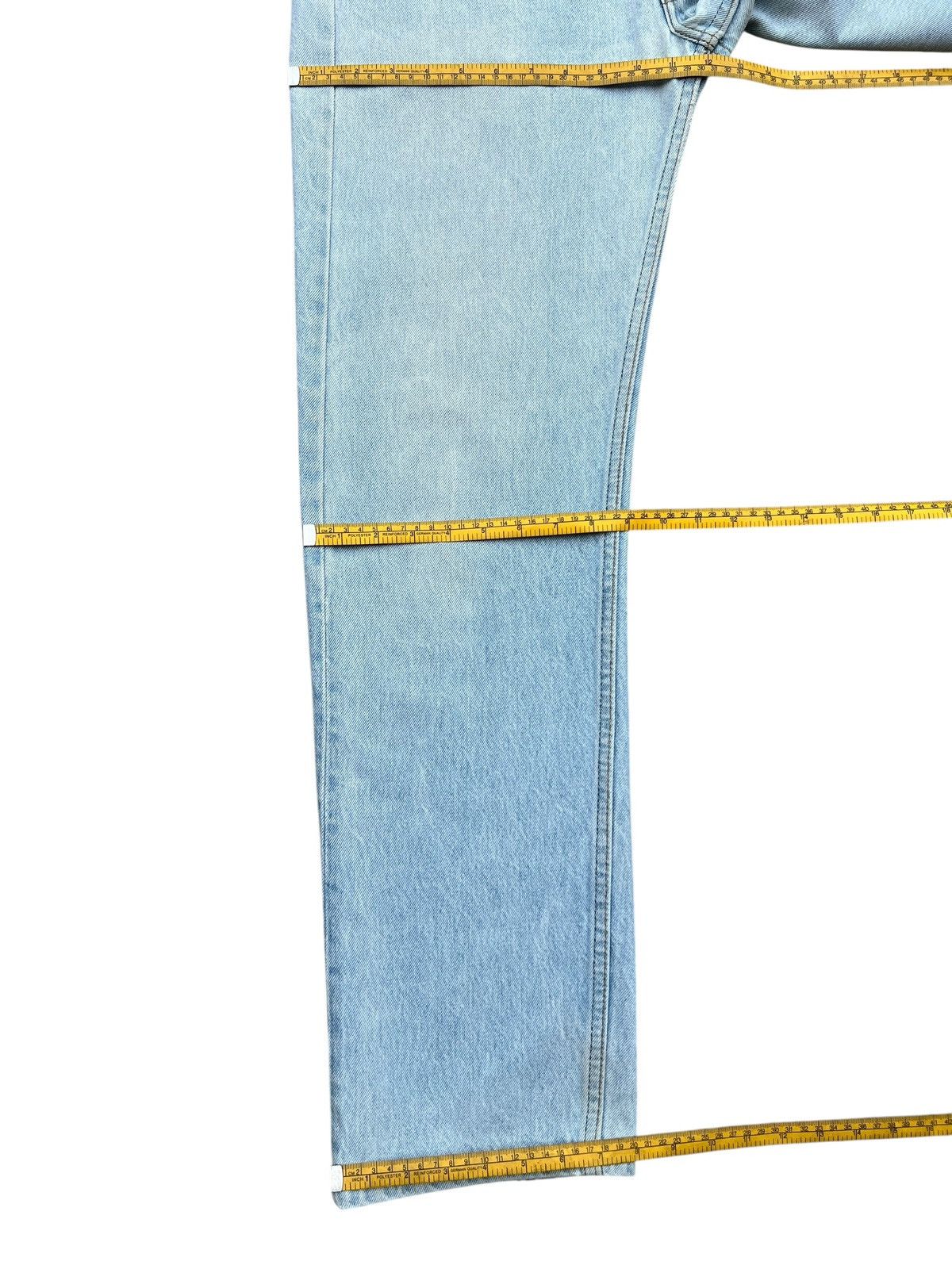 Levi's Vintage 80s Levis 501 Light Wash Denim Jeans 35x31 Size US 35 - 14 Thumbnail