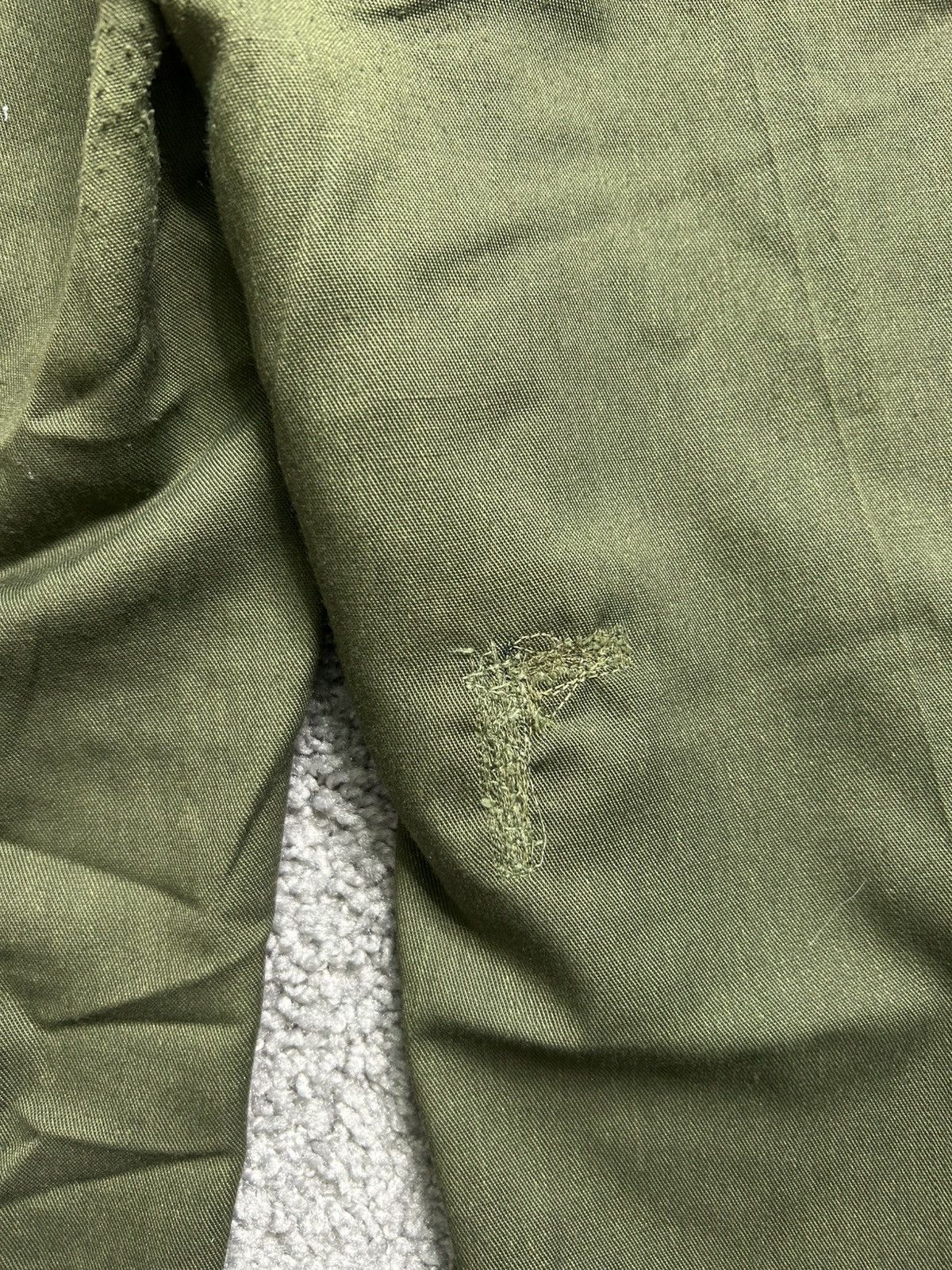Other Vintage 70s Military OG 507 Pants Distressed Repaired Size US 31 - 5 Thumbnail