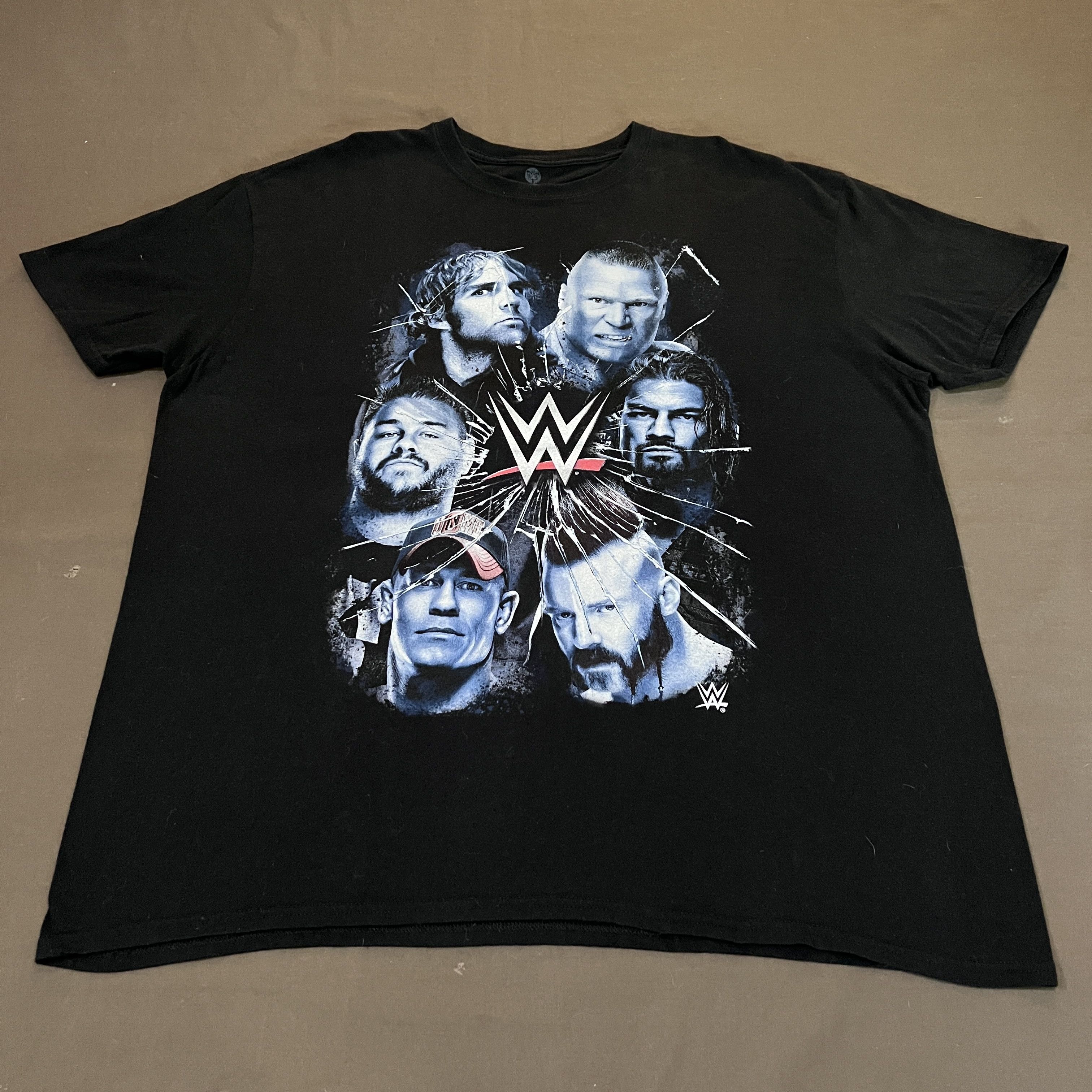 WCW/nWo × WWE × WWF WWE Wrestling Promo Tee 2XL Size US XXL / EU 58 / 5 - 2 Thumbnail