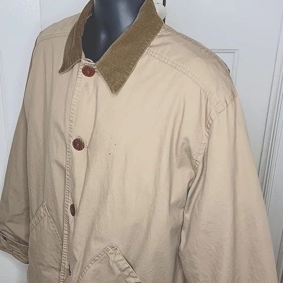 J.Crew J. Crew Vintage Khaki/ Beige Barn Jacket - Blanket Lined Size US M / EU 48-50 / 2 - 2 Thumbnail