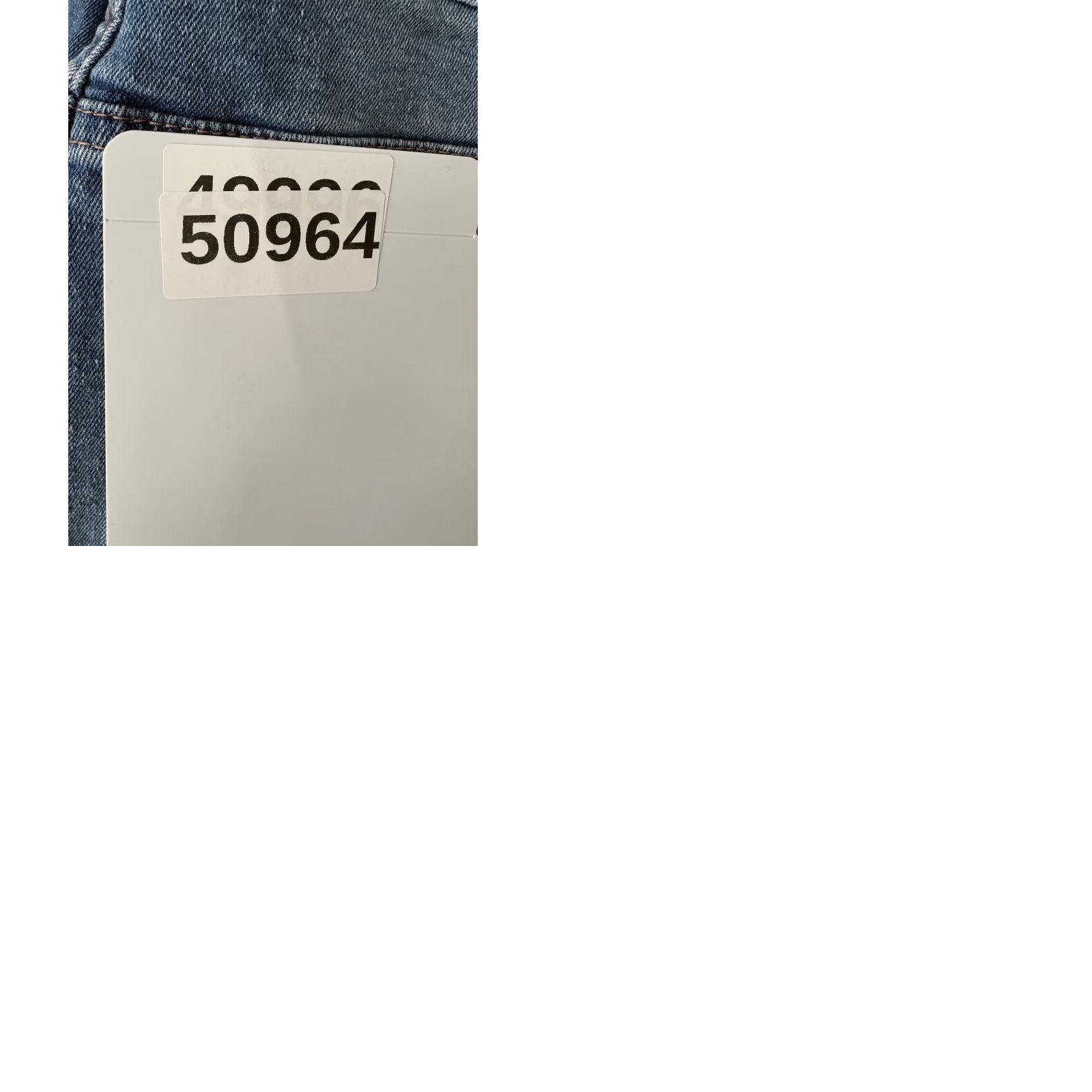 Nicole Miller Nicole Miller Nomad High Rise Slim Jeans Womens 6 Blue Raw Hem Crop Stretch Pant Size 28" / US 6 / IT 42 - 9 Thumbnail