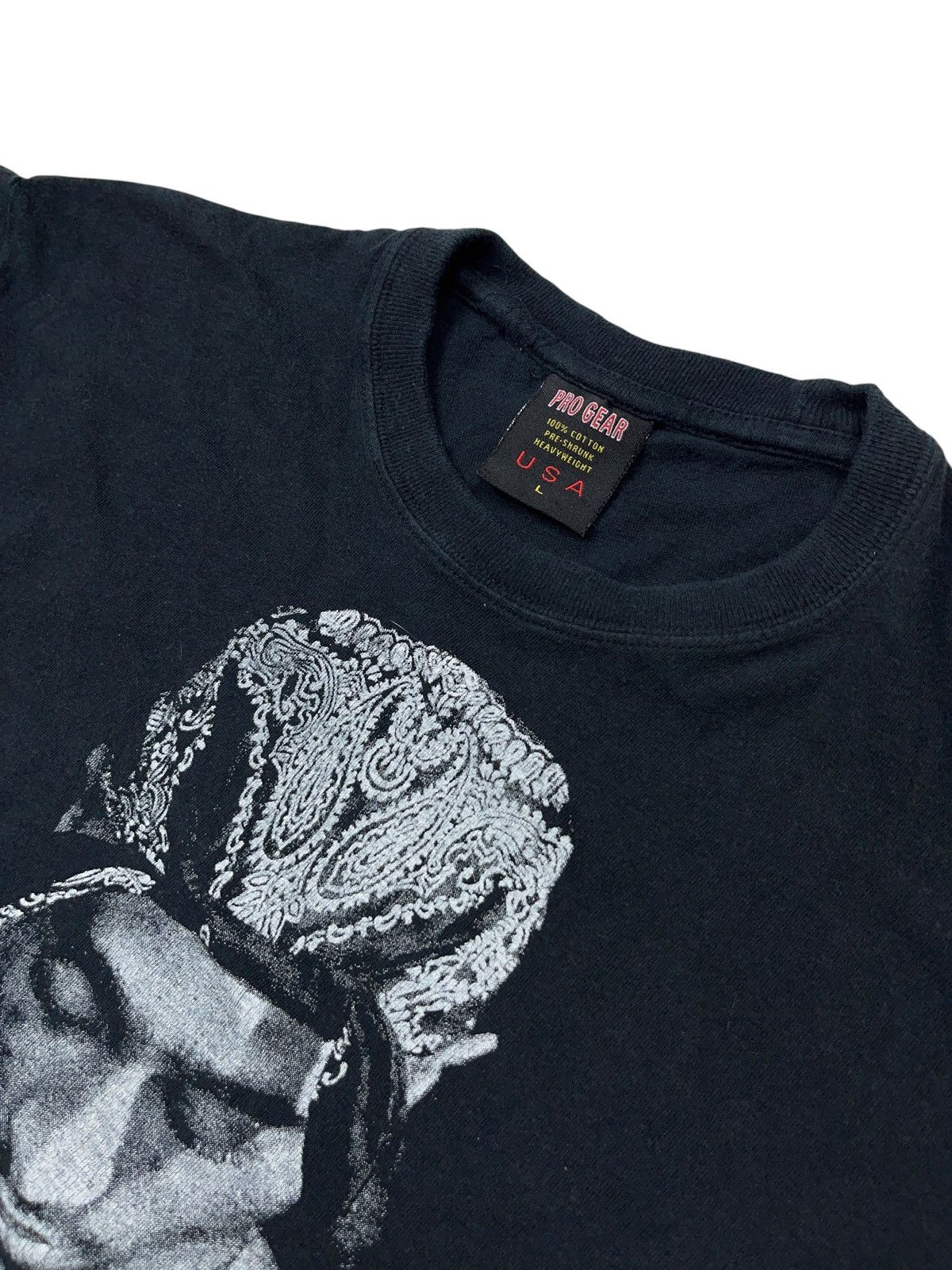 Rap Tees Vintage 00s 2Pac Bootleg Rap Tee Snoop Dogg Death Row Size US L / EU 52-54 / 3 - 3 Thumbnail