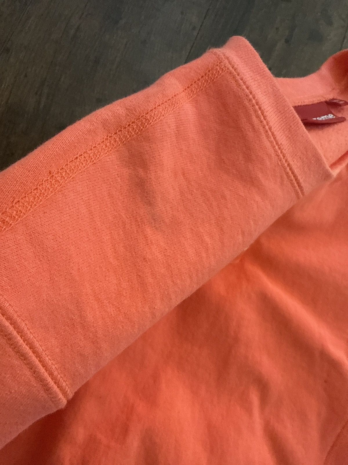 Supreme Supreme Box Logo Crewneck Fluorescent Pink Size US M / EU 48-50 / 2 - 5 Thumbnail
