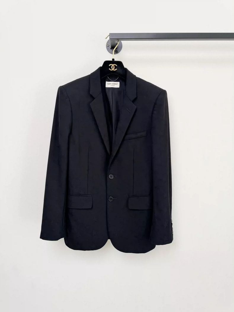 Saint Laurent Paris Saint Laurent Paris Wool Star jacket 2505-Nextarrow Size US S / EU 44-46 / 1 - 1 Thumbnail