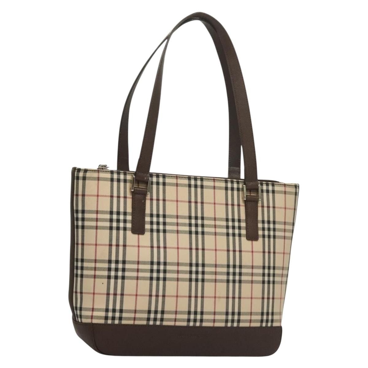 Burberry Burberry Nova Check Tote canvas check pattern Size ONE SIZE - 1 Thumbnail