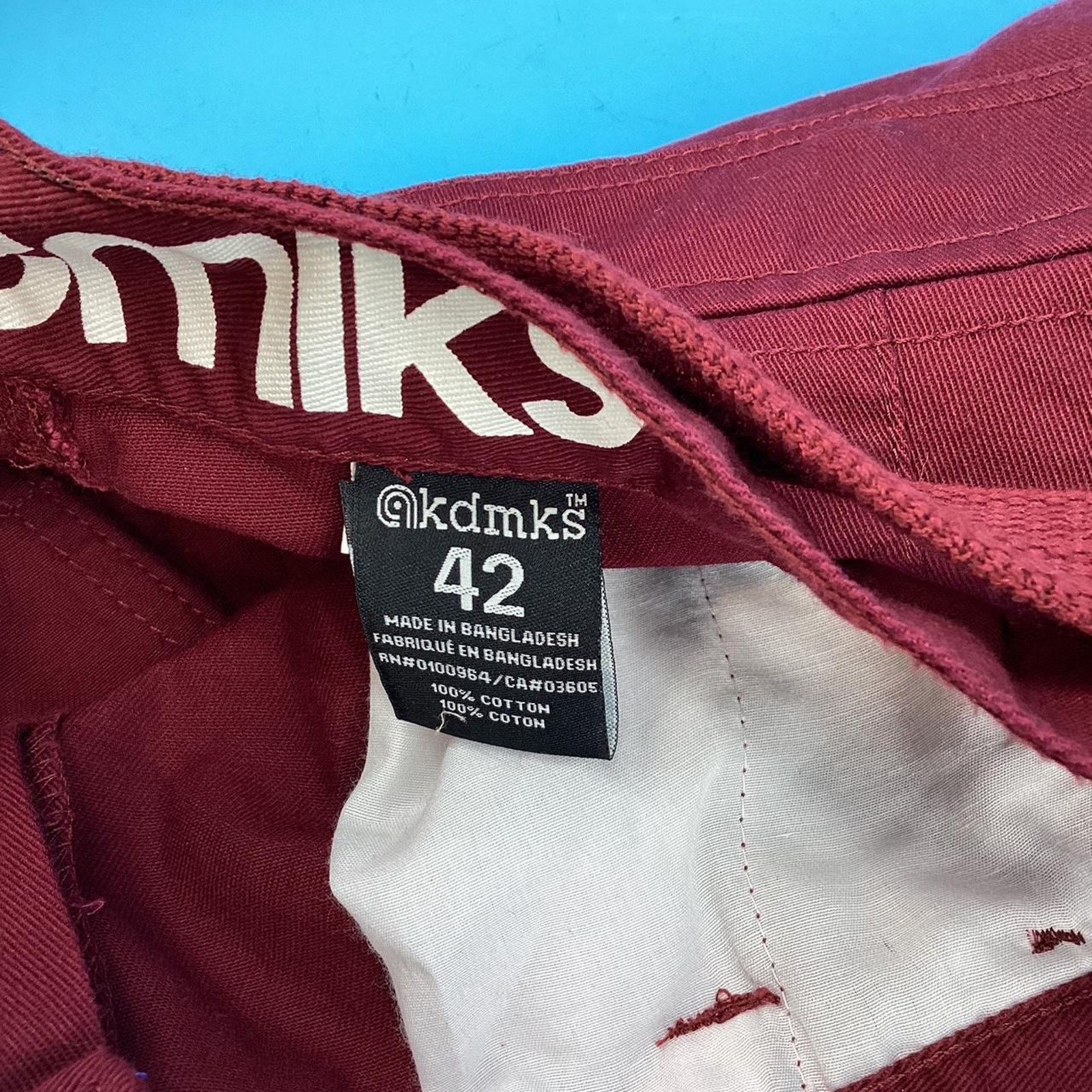 Akademiks Akademiks mens maroon shorts vintage Size US 42 / EU 58 - 4 Thumbnail