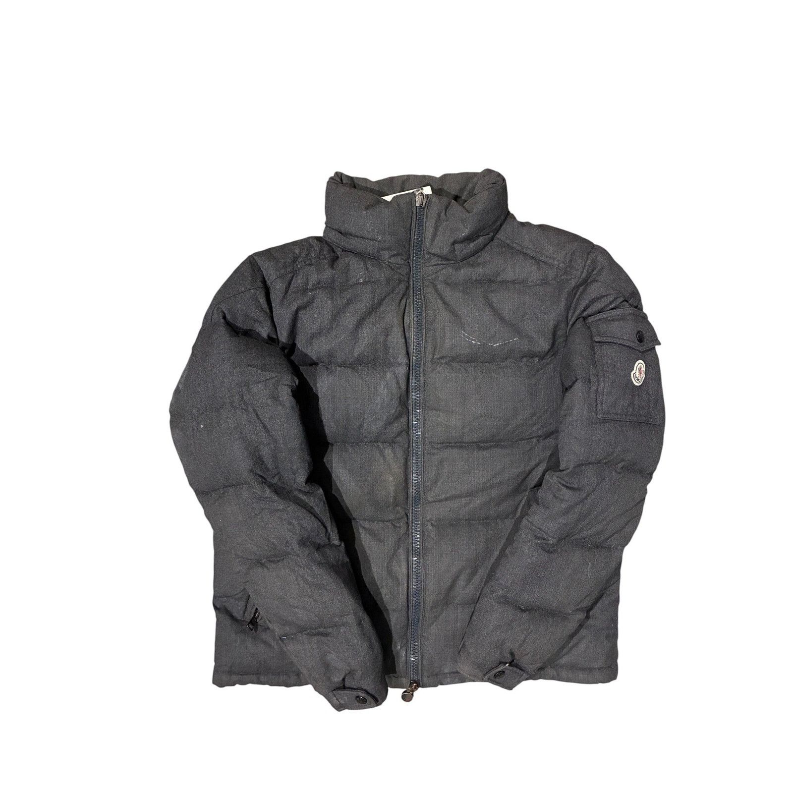 Moncler Moncler Grey Fleece Jacket Size US XL / EU 56 / 4 - 1 Thumbnail