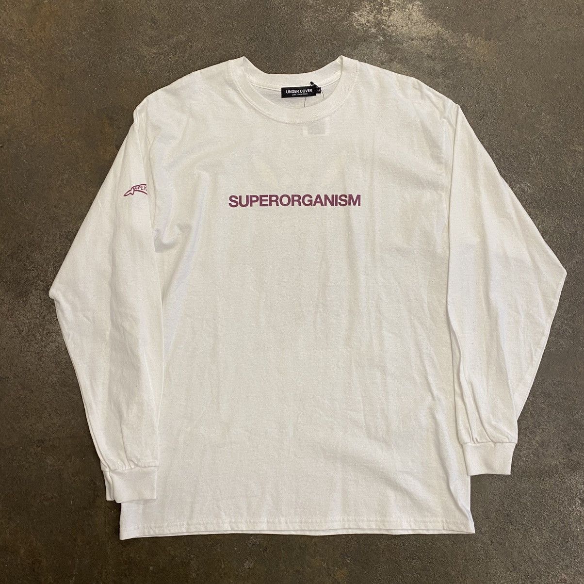 Undercover Superorganism graphic Longsleeve white tee Tee