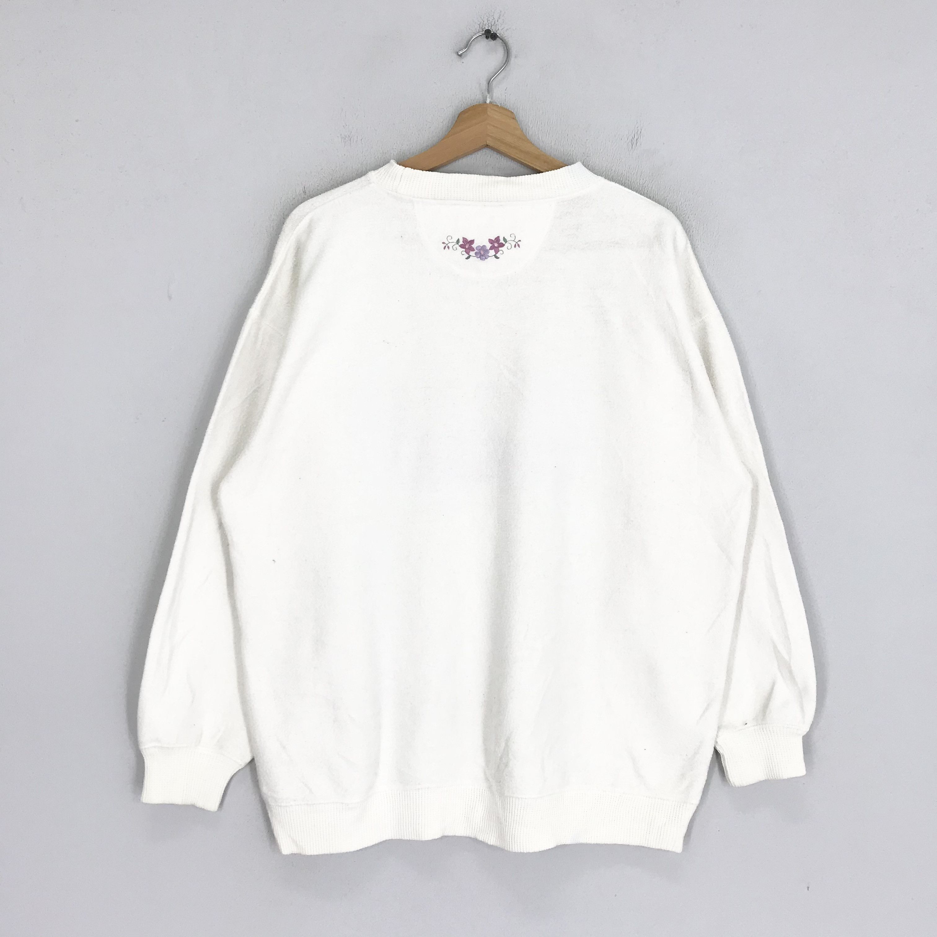 Vintage Vintage 90's Cape Cod Graphic White Sweatshirt - 654 Size US L / EU 52-54 / 3 - 2 Thumbnail