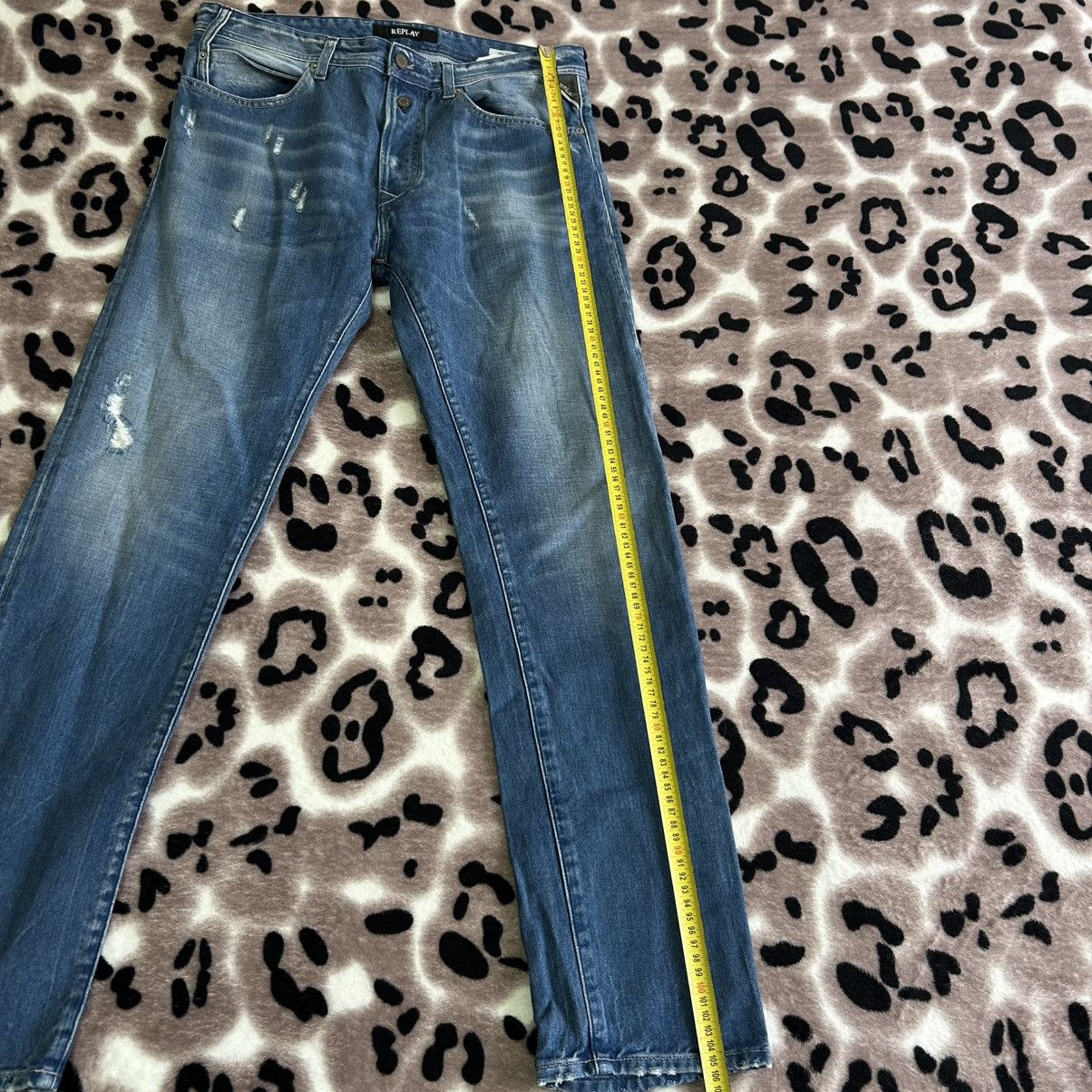 Replay Replay Anbass Slim Fitt Casual Streetwear Jeans Size US 32 / EU 48 - 15 Thumbnail