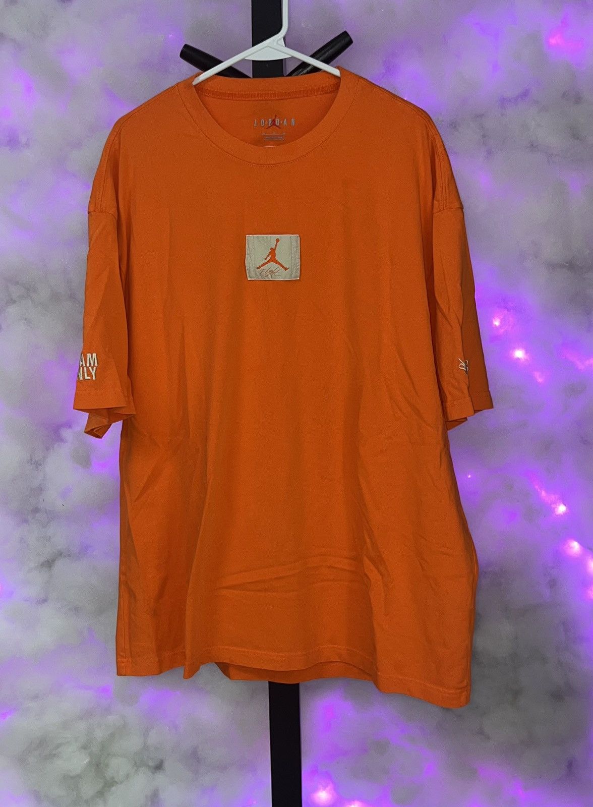 Nike Jordan X Shelflife Orange Tee Size US XL / EU 56 / 4 - 2 Thumbnail