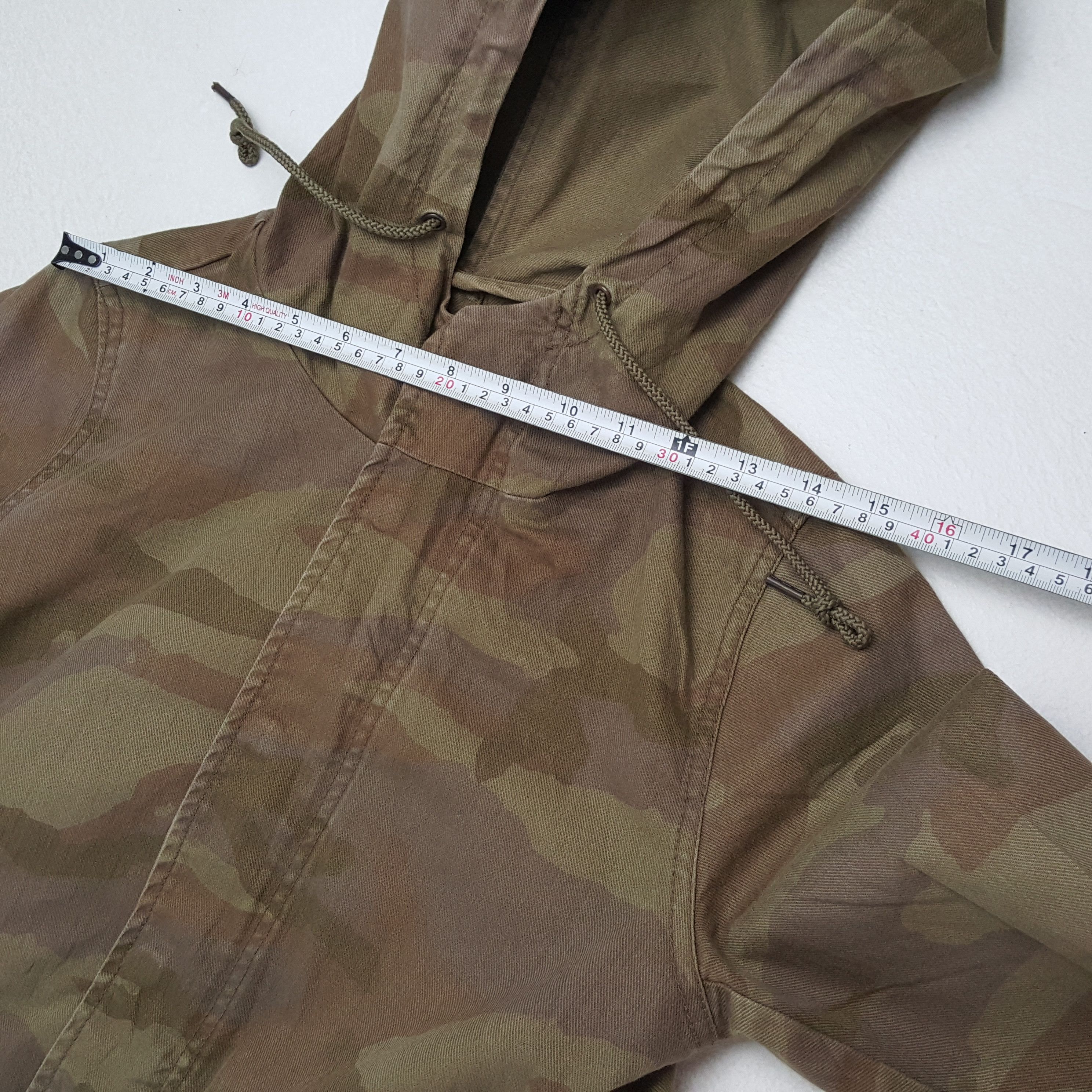 Levi's × Vintage LEVIS Streetwear Winter Style Camo Design Parkas Jacket Size XS / US 0-2 / IT 36-38 - 5 Thumbnail