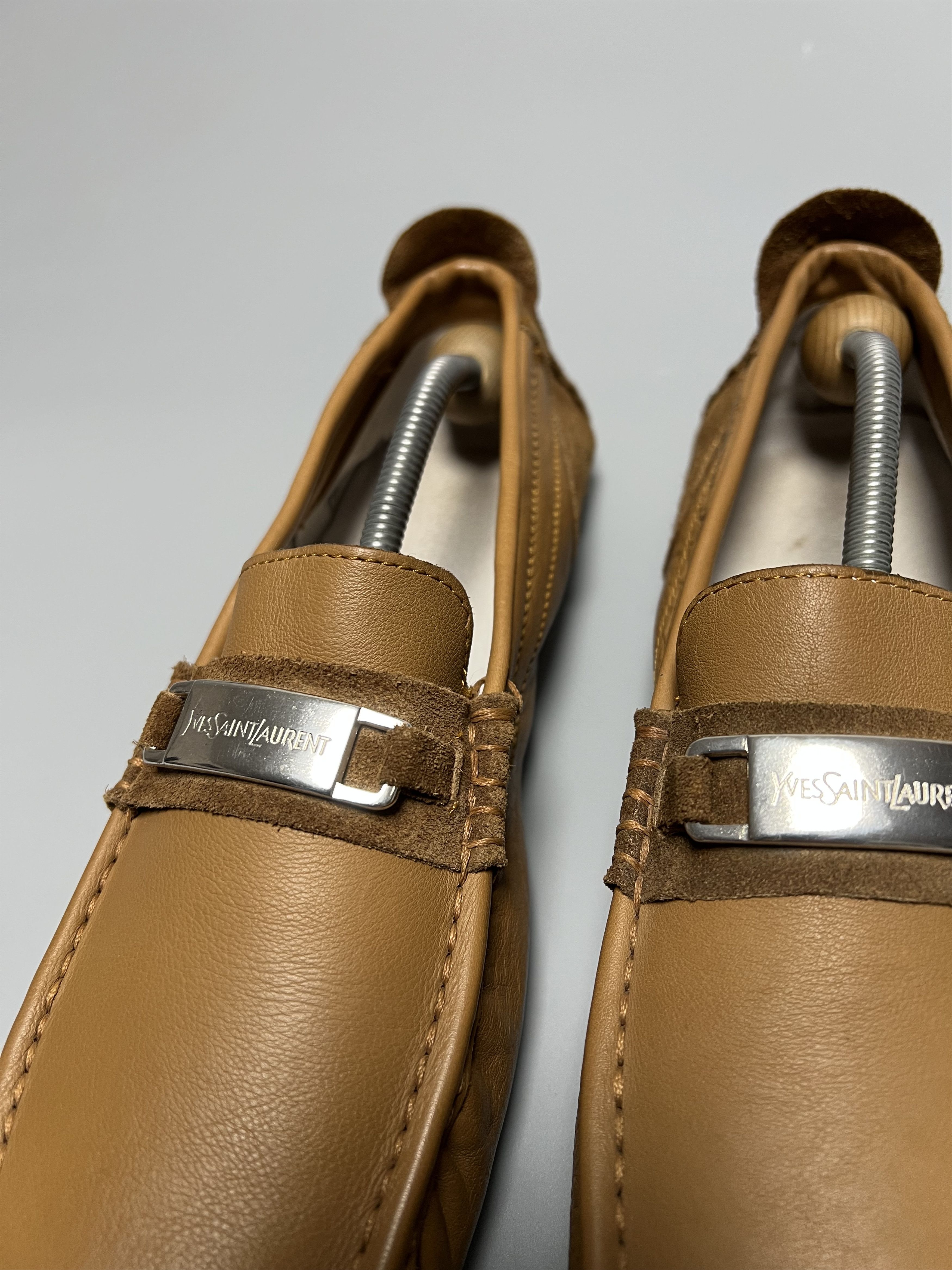 Yves Saint Laurent Yves Saint Laurent Vintage Leather Moccasins Driving Loafer Size US 10 / EU 43 - 5 Thumbnail