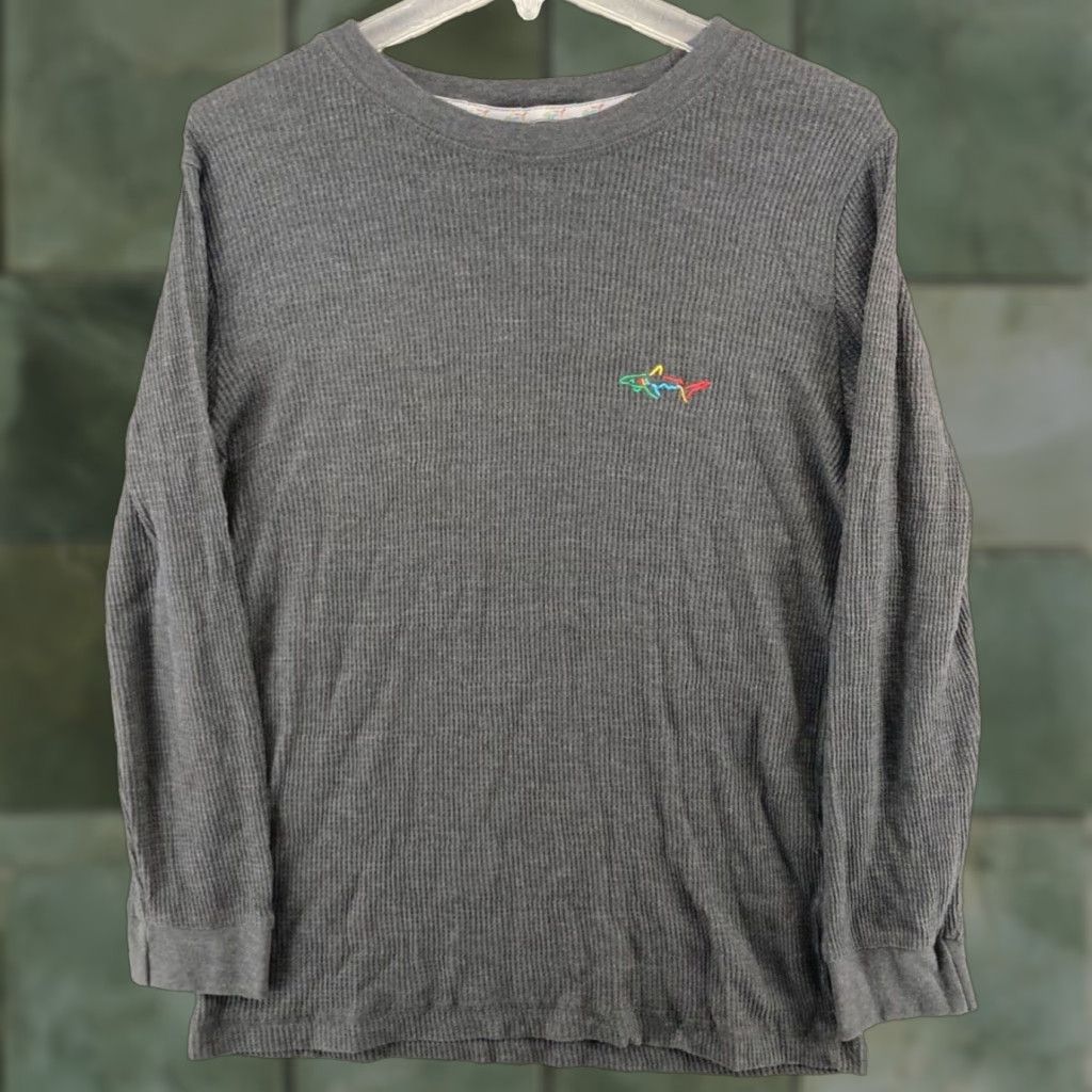 Vintage Greg Norman Mens Shirt Large Gray Thermal Outdoor Size US L / EU 52-54 / 3 - 1 Thumbnail