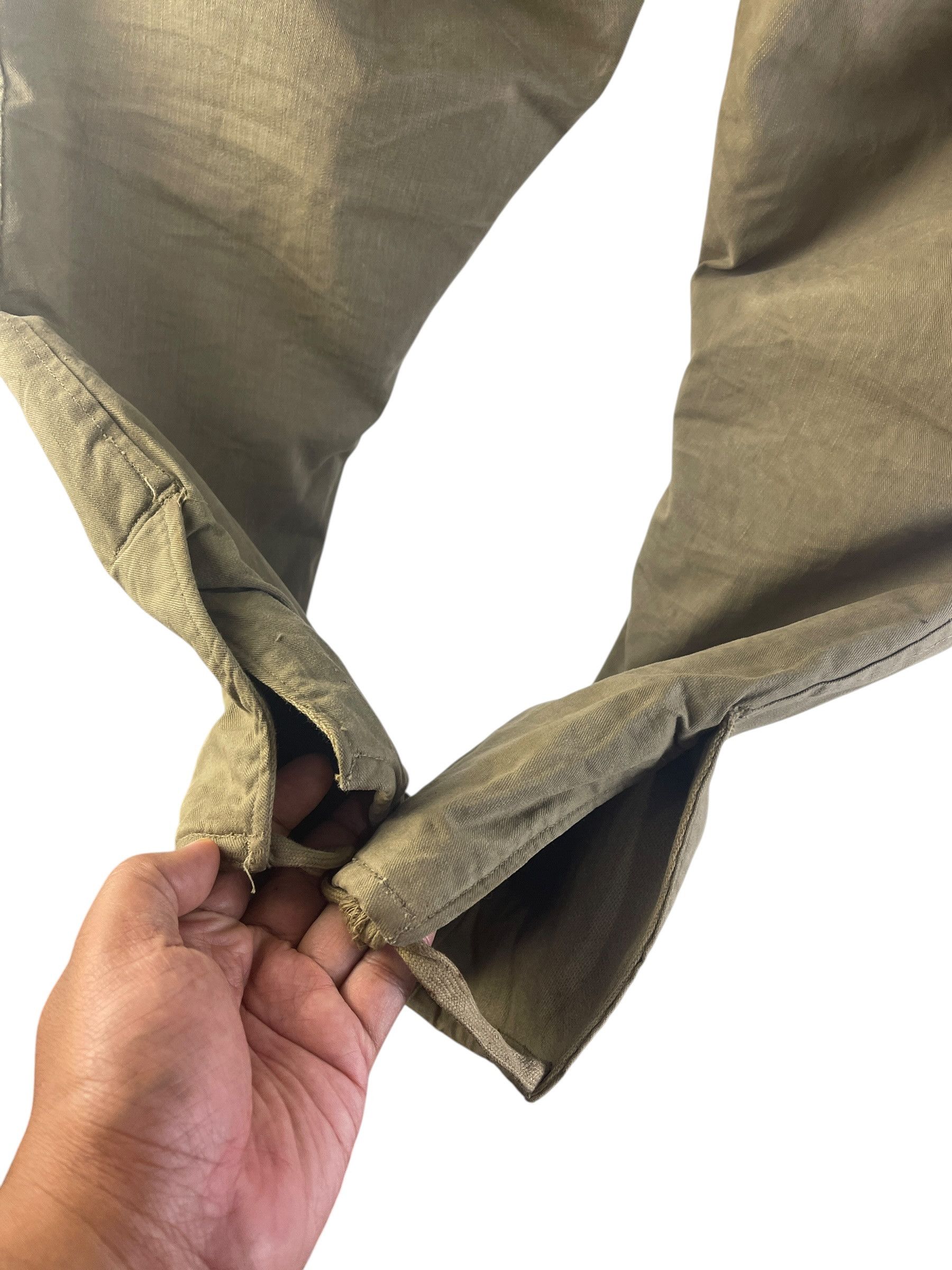 Japanese Brand Vintage WWII Japanese Army HBT Field Pants Military Trousers Size US 32 / EU 48 - 15 Thumbnail