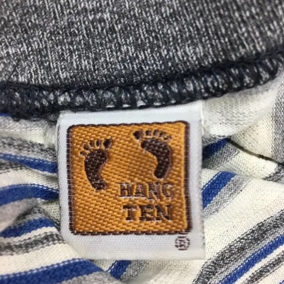 Hang Ten Vtg HANG TEN Hawaii Striped Tee Shirt Surf Tee Casual Size US L / EU 52-54 / 3 - 7 Thumbnail