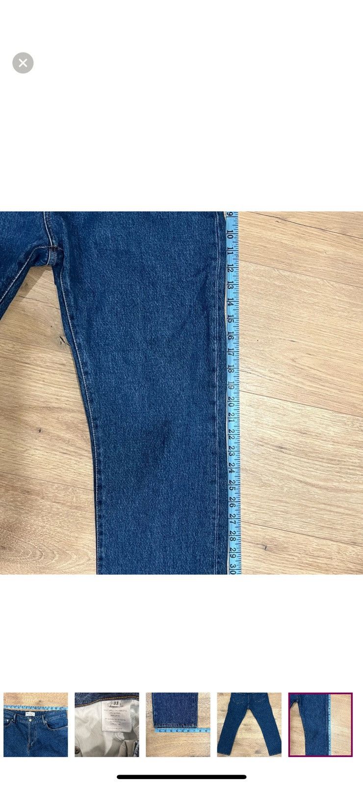 Officine Generale Officine Generale “Kurt” Slim-Fit Jeans Size US 33 - 4 Thumbnail
