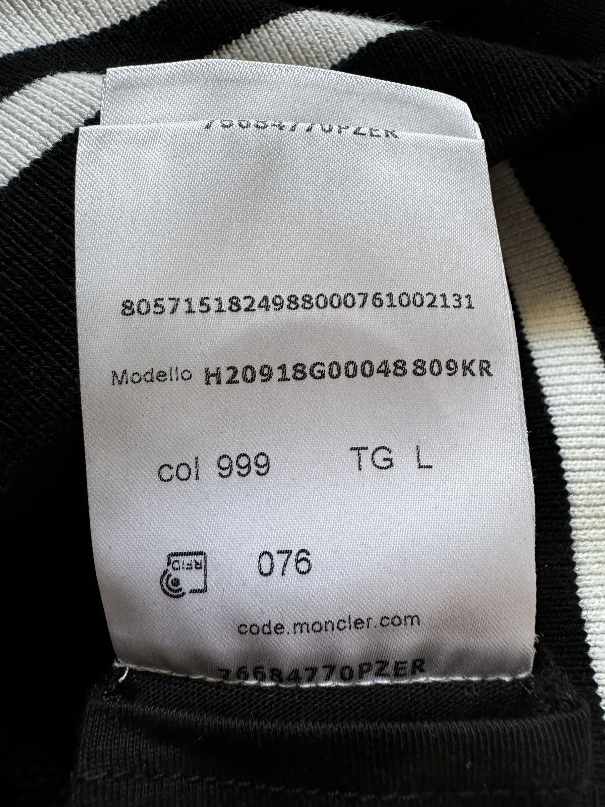 Moncler Moncler Sweatshirt Size US L / EU 52-54 / 3 - 7 Thumbnail