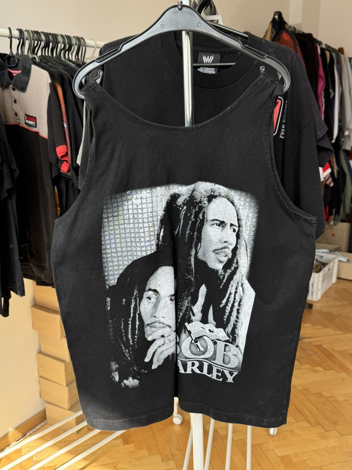 Bob Marley Vintage 90s Bob Marley Rasta Tank Top Size US M / EU 48-50 / 2 - 3 Thumbnail