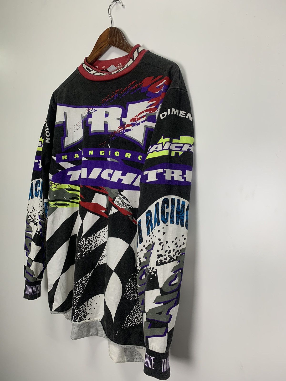 Vintage Vintage 90’s Taichi Racing Force Size US M / EU 48-50 / 2 - 5 Thumbnail