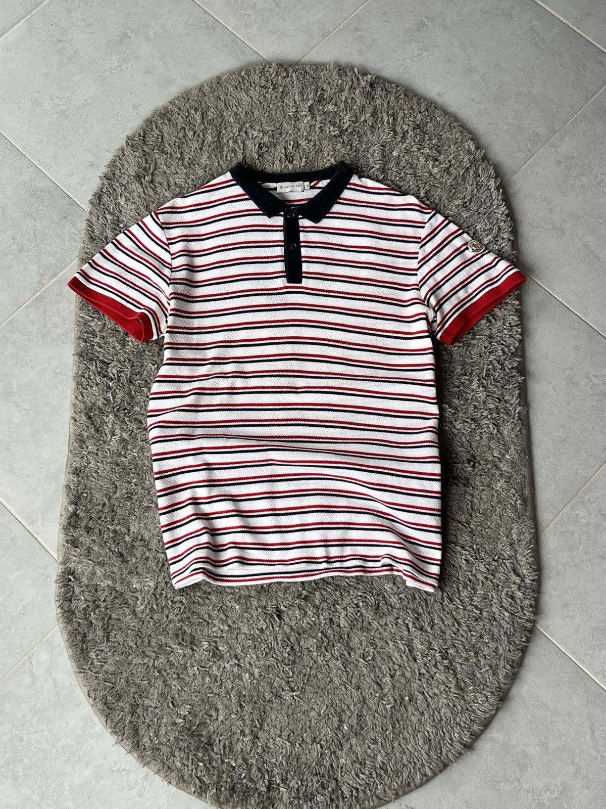 Moncler Vintage Luxury Polo Moncler Size US M / EU 48-50 / 2 - 1 Thumbnail