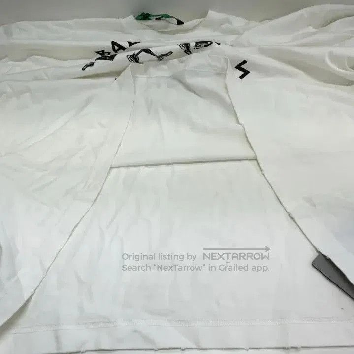 Balenciaga Balenciaga Marathon Print White T. Size US XL / EU 56 / 4 - 8 Thumbnail
