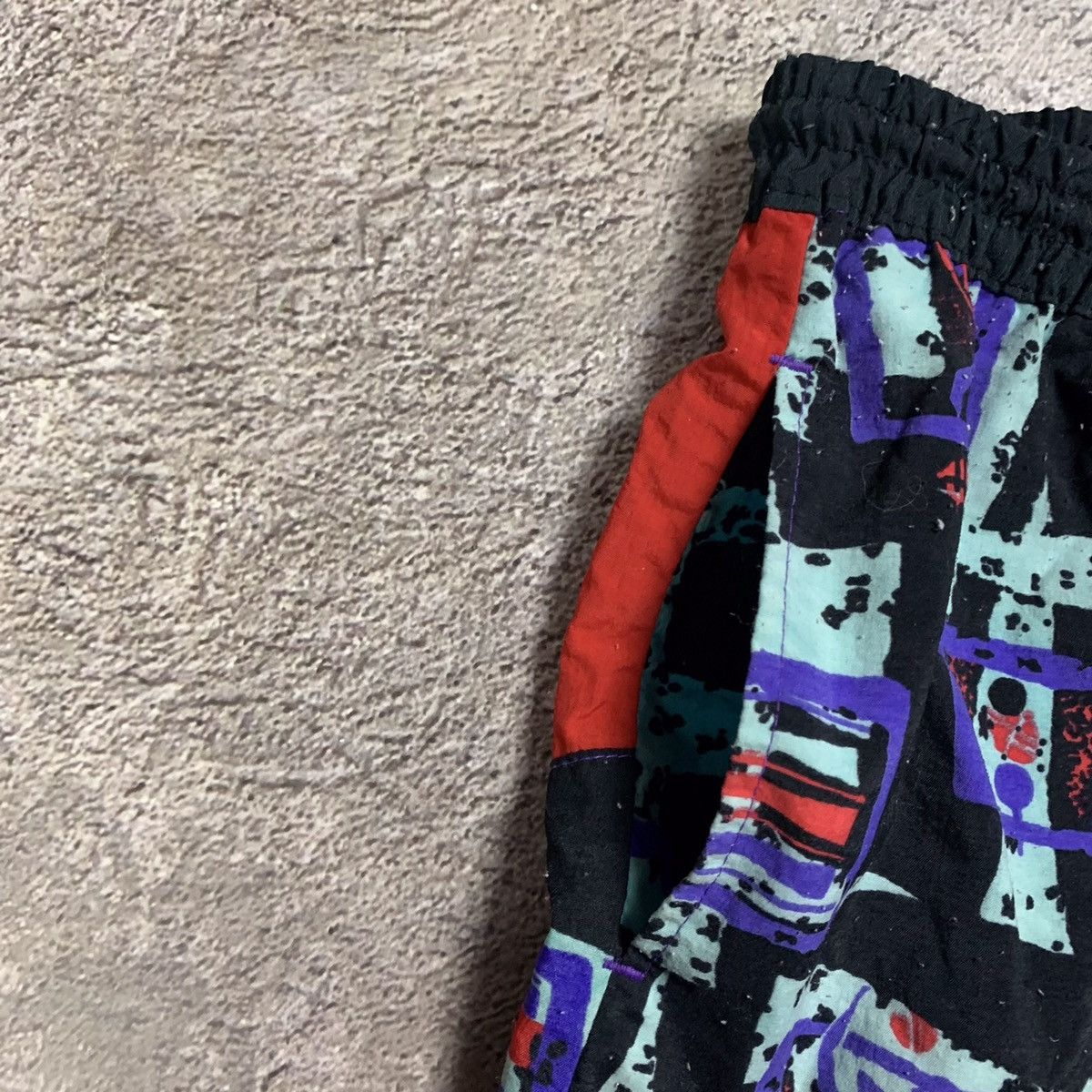 Vintage Vintage Y2K Baggy Swim Shorts Rave Graphic Streetwear 36 Size US 36 / EU 52 - 6 Thumbnail