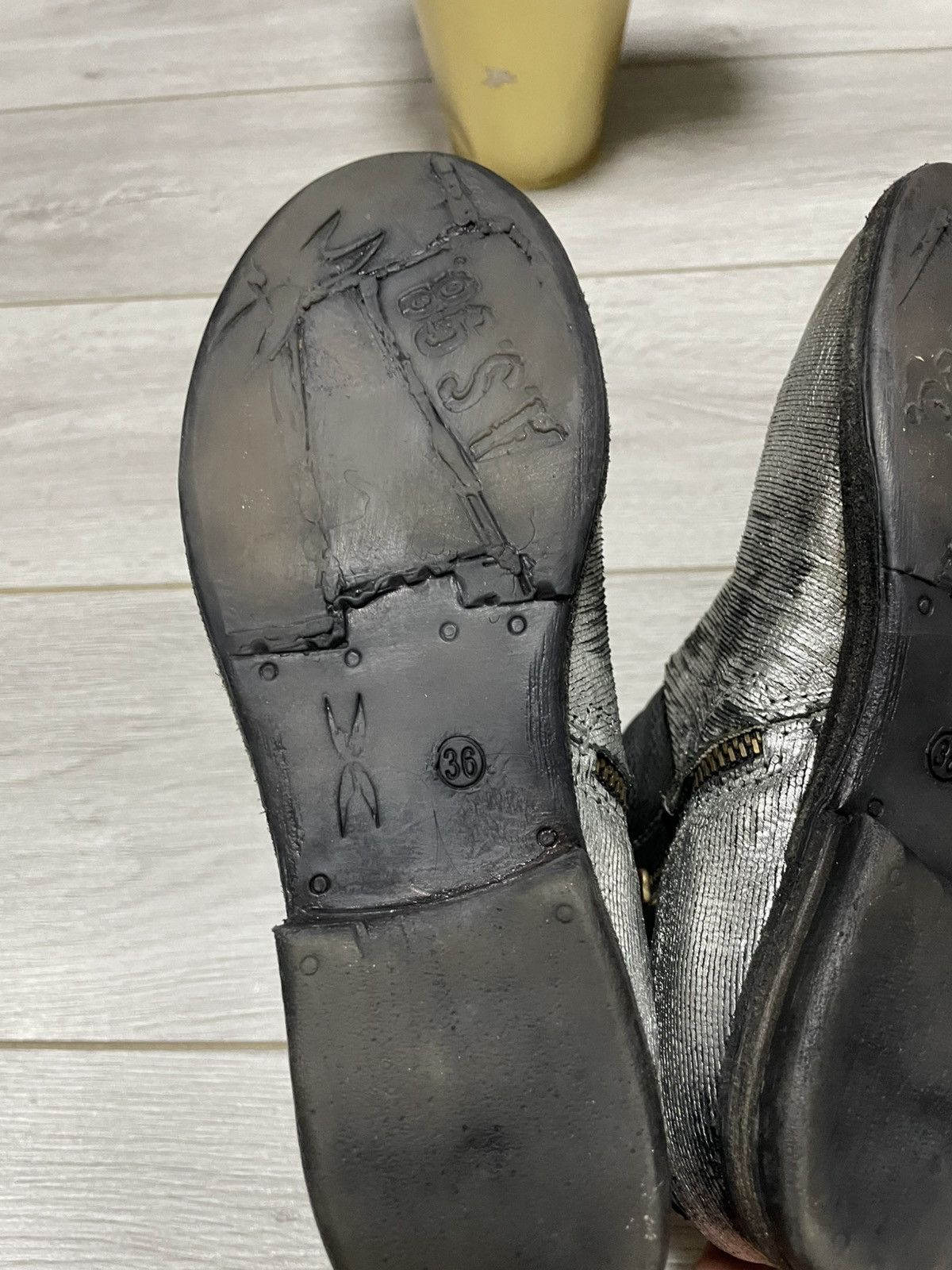 A.S.98 A.S.98 engineered leather high boots silver belts eb0 Size US 6 / IT 36 - 11 Thumbnail