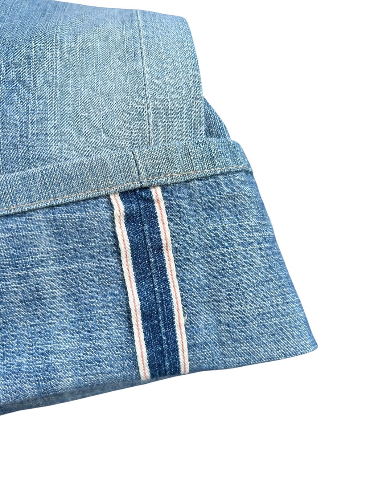 Japanese Brand × Kapital × Vintage Edwin Selvedge Distressed Denim Jeans Faded Size US 29 - 2 Thumbnail