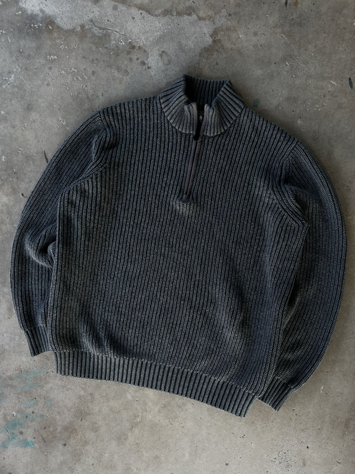 Polo Ralph Lauren Vintage Polo Style Quarter Zip Up Jacket Sweatshirt Sweater Size US XL / EU 56 / 4 - 1 Thumbnail