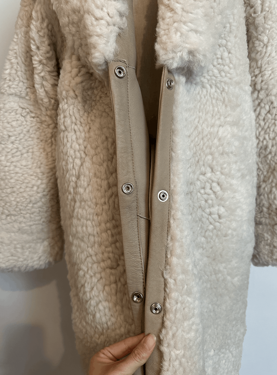 Iro Kamala Shearling Coat Size M / US 6-8 / IT 42-44 - 4 Thumbnail