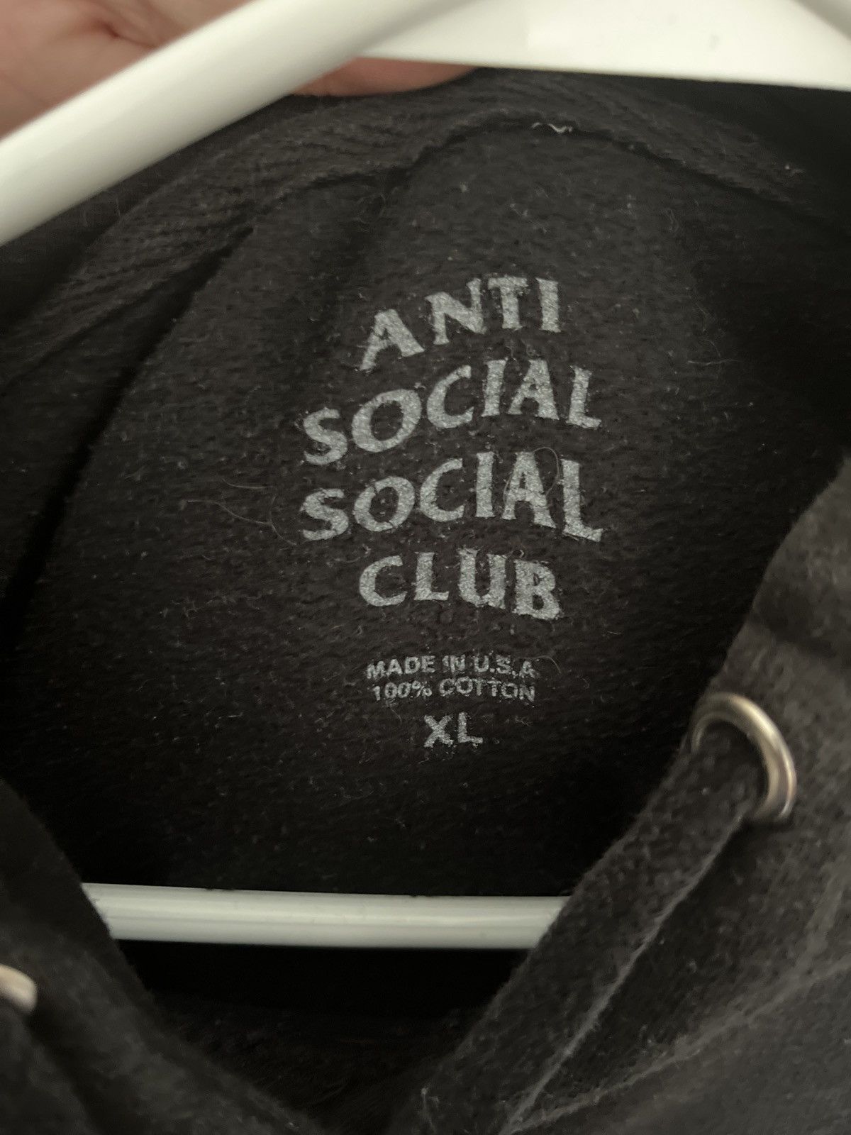 Anti Social Social Club Anti Social Social Club Hoodie Size US XL / EU 56 / 4 - 5 Thumbnail