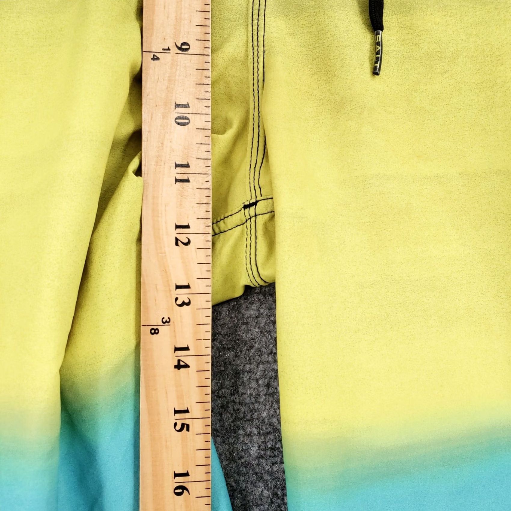 Vintage Salt Life Yellow Trunks Shorts Men 32 SLX-QD Vapor Stretch Boardshorts Swim Surf Size US 32 / EU 48 - 7 Thumbnail