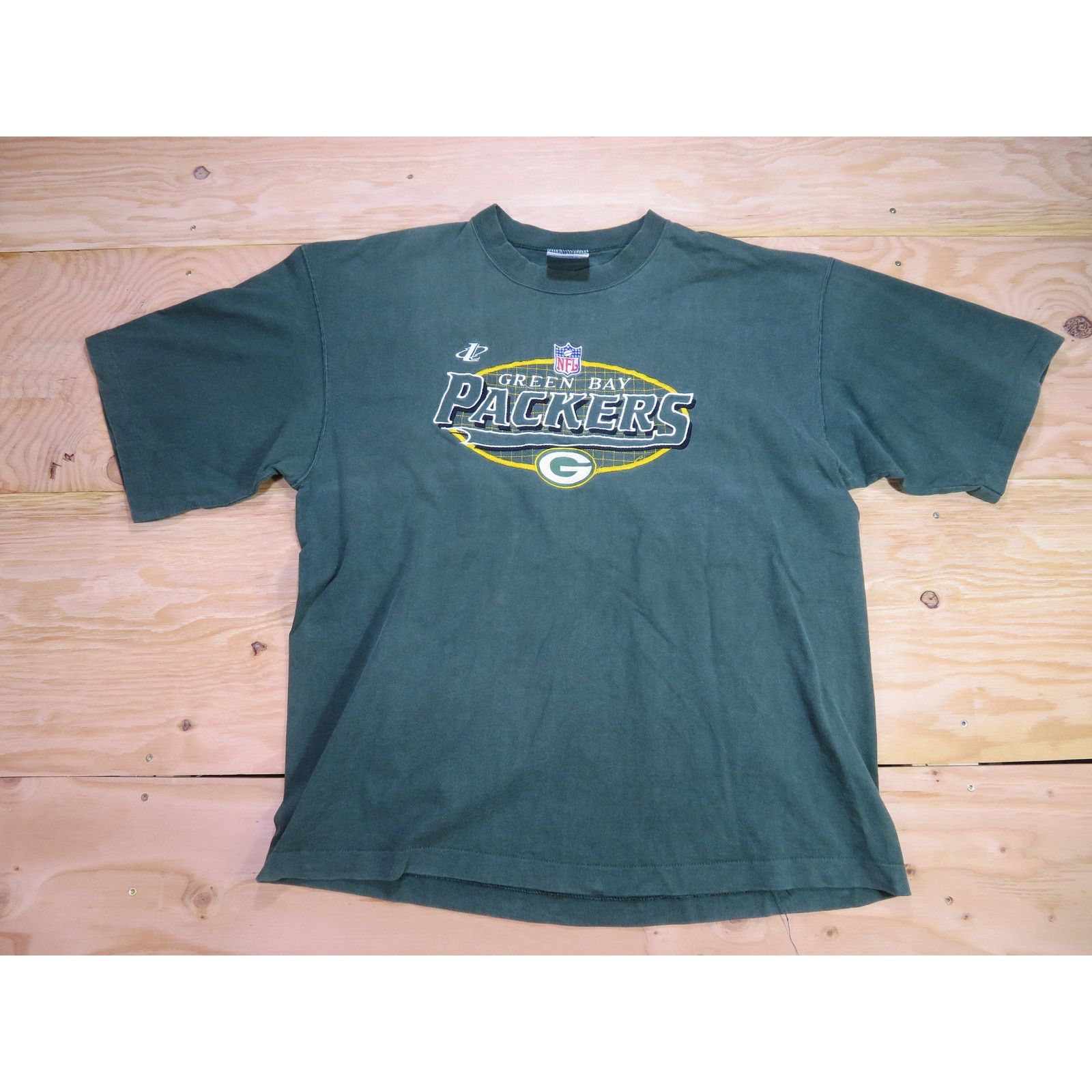 Logo Athletic Green Bay Packers Logo Athletic Green T-shirt Sz 2XL Vintage Size US XXL / EU 58 / 5 - 1 Thumbnail