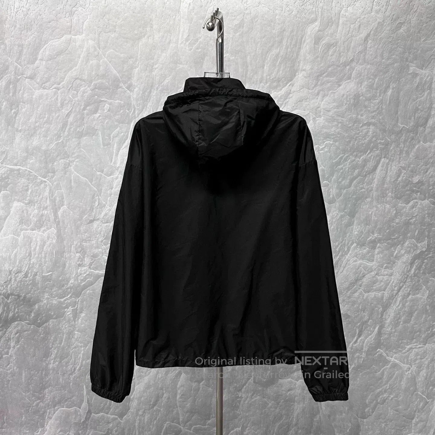 Prada black hooded zip jacket by Prada. Size US XL / EU 56 / 4 - 2 Thumbnail