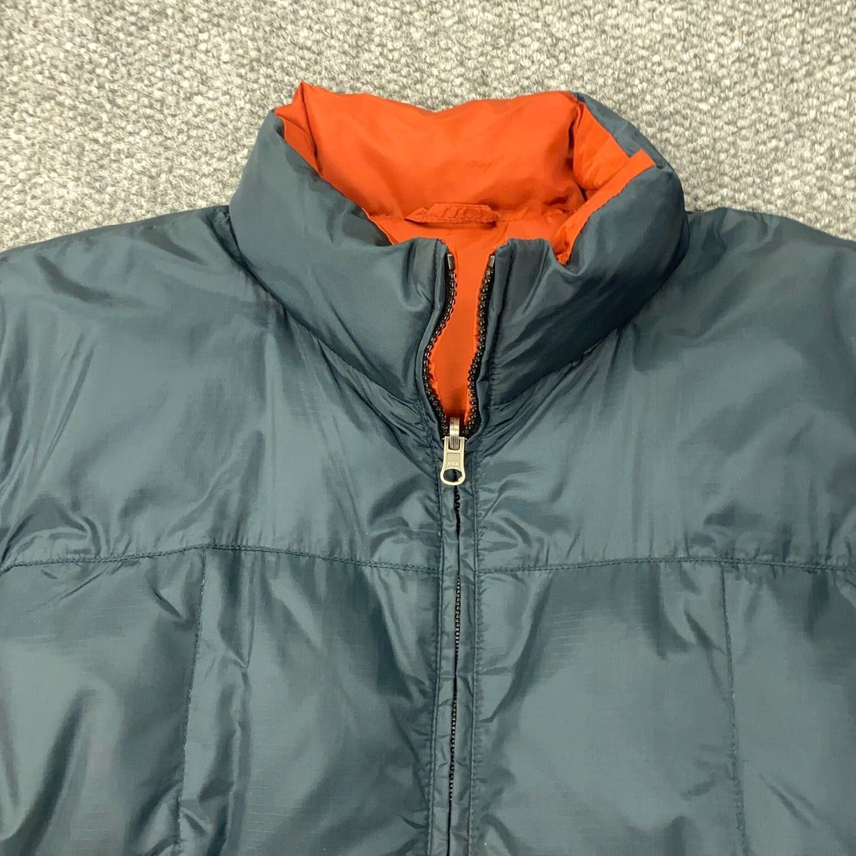 Eddie Bauer EDDIE BAUER Puffer Vest Mens XL Gray Reversible Down Full Zip Outdoor Winter Sports Size US XL / EU 56 / 4 - 7 Thumbnail