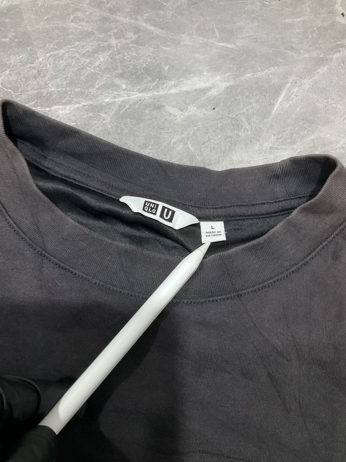 Lemaire × Uniqlo Thrashed Faded Christophe Lemaire X Uniqlo Oversize Tee Size US L / EU 52-54 / 3 - 2 Thumbnail